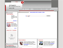 Tablet Screenshot of portal111.de